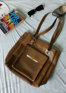 Brown Tote Bag🧸🪞