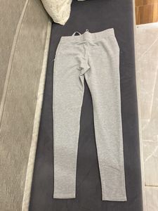 Grey Sweatpants With Pockets