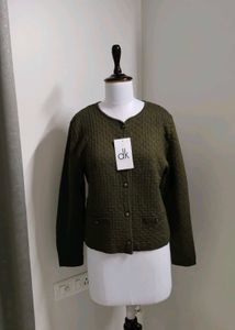 💥Price Drop💥Vintage Olive Green Cardigan
