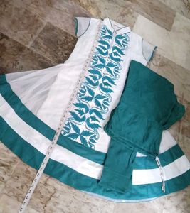 Brand new 3piece embroidery Anarkali pajami dress