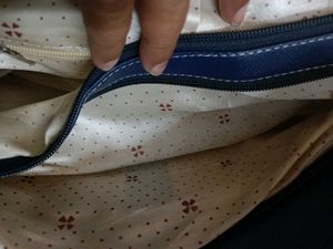 women sholder bag, colour blue, very good conditio