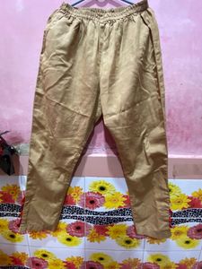 Homemade Shining Red Fabric Kurta Set