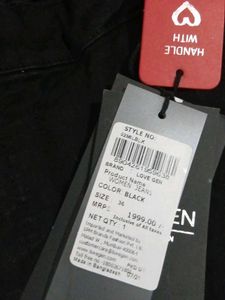 Black Denim Jeans