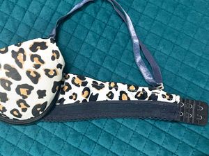 Animal Print Pushup Bra