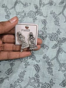 Set of 6 Earrings | Jhumka &amp; Oxidised