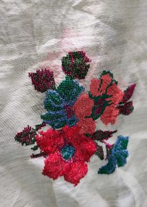 Embroidered Floral Dupatta