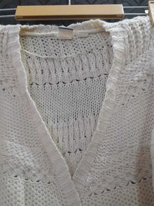 Long Woollen Shrug With Croatia Work