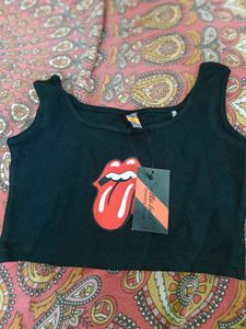 Rolling Stones Black Tank Top