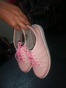 Pinky Flat Shoes  Highshoes