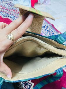 Striped Tote Bag