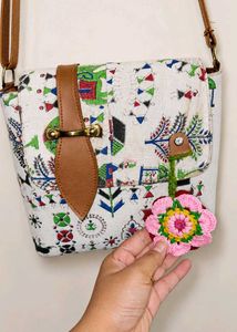 Unique Tribal Print Crossbody Bag