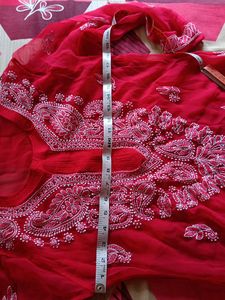 Chikankari kurti with inner