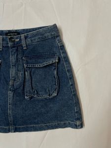 Mini Skirts with Front Pockets