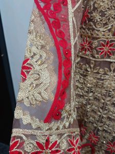 Only One Tym Used Party Wear Heavy Dress