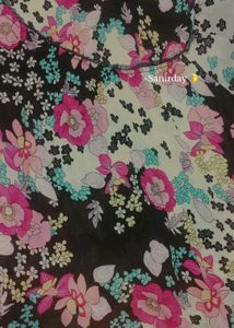 Merida Floral Top🩵🩷🤍