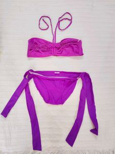 purple 💜 2 piece of bikini set