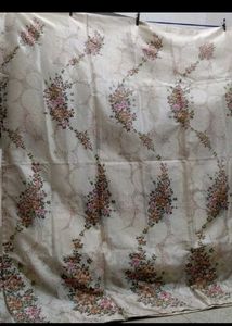 Elegant Floral Print Saree