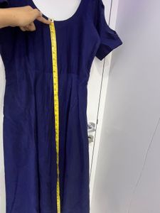 Elegant Navy Blue Dress