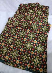Ethnic Print Jacket