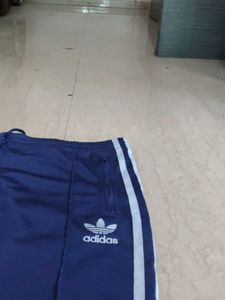 Adidas women's Blue Track Pants