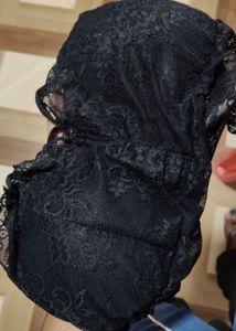 Black Lace Bralette Crop Top