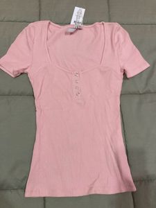 Forever New Steph Sweetheart Henley Tee