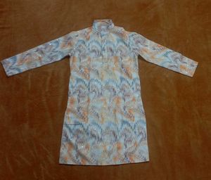 Boys Patterned Kurta