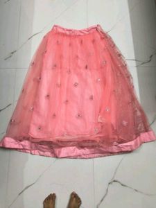 Elegant Pink Sequins Lehenga Choli Set