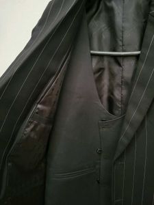 Men's Classic Striped Suit