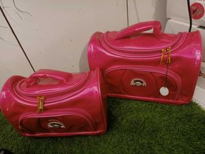 Pink Cosmetic/Toiletry Bags (Set of 2)