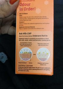 Chemist at play underarm roll on