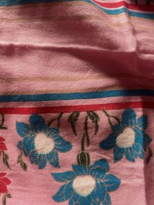 Floral Pink Dress With Bottom