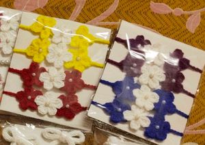 crochet Rakhi Set 🧶🌸