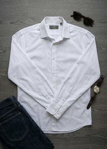 Classic White M&amp;S Men's Shirt L
