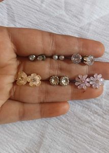 Assorted Stud Earrings Set