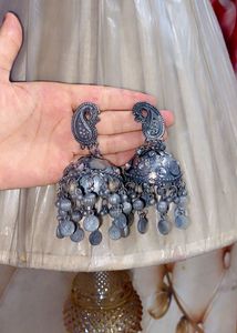 Boho Jhumka Earrings