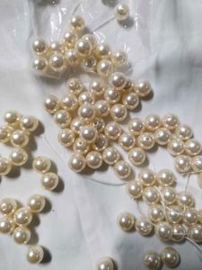 Cream Pearl Beads for Jewelry Making