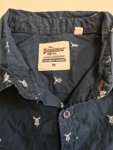 Navy blue shirt men