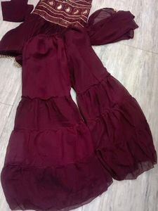 sharara suit