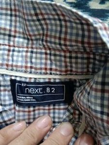 NEXT Shirt collar boys sweater