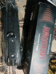 Lockdown handcuff toy