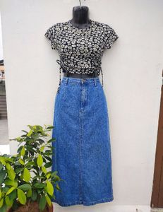 Denim Skirt