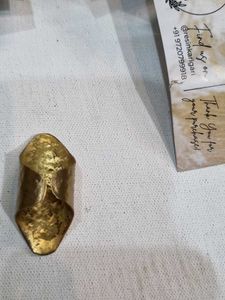 Oversized Statement Brass Ring