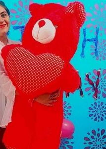 Red Teddy Bear. TODAY OFFER ONLY IN 750rs