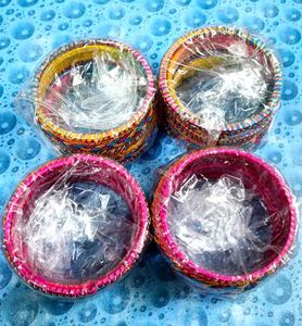 Colorful Bangle Set 4  Size - ( 2/6)