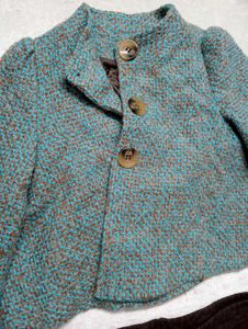 Vintage Chic Tweed Cropped Jacket