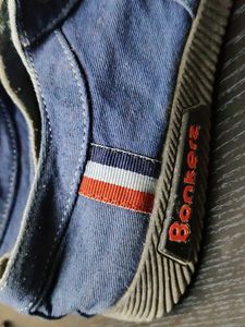Blue Denim Casual Shoes