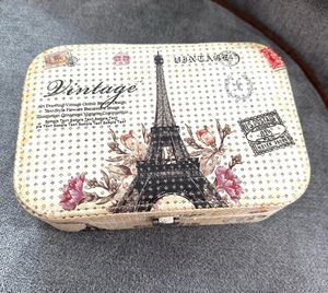 Vintage Eiffel Tower Jewellery Box
