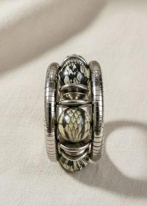 Unique Silver Tone Bracelet