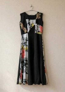 Floral Patchwork Dress